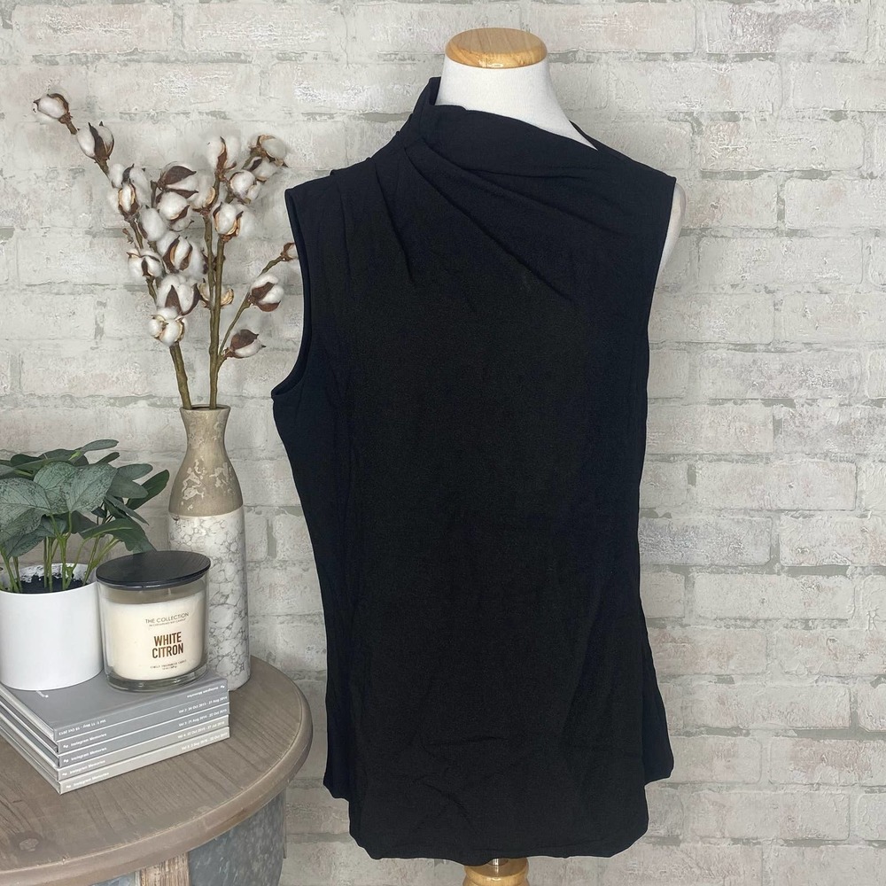 Theory | Black Sleeveless Blouse